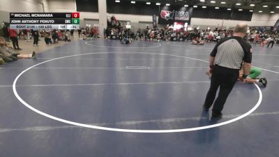 106 lbs Cons. Sub-quarters - Michael McNamara, Illinois vs John Anthony Fenuto, Seagull Wrestling Club