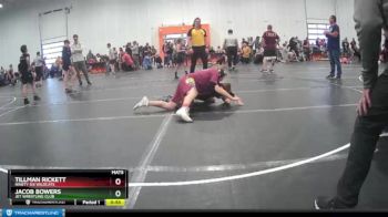 100/115 Cons. Semi - Jacob Bowers, Jet Wrestling Club vs Tillman Rickett, Ninety Six Wildcats