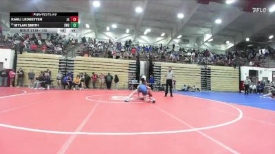 135 lbs Cons. Round 1 - Mylah Smith, Southport Wrestling Club vs Karli Ledbetter, Jennings County