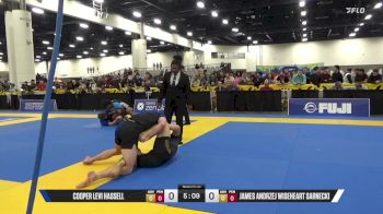 James Andrzej Wiseheart Sarnecki vs Cooper Levi Hassell 2025 World IBJJF Jiu-Jitsu No-Gi Championship