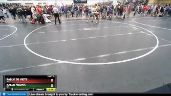 132 lbs Cons. Round 2 - Pablo De Vidts, AZ vs Kaleb Medina, NM