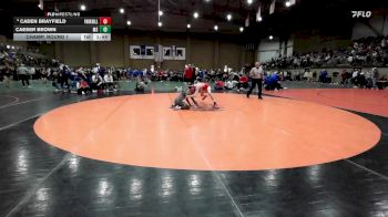 113 lbs Champ. Round 1 - Caden Brayfield, Park Hill vs Caeser Brown, Millard South