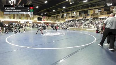 78 lbs Quarterfinal - Sylus Parra, Imperial Valley Panthers vs Terrence Aragon, Poway Elite
