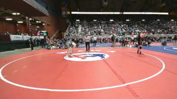 2A-138 lbs Champ. Round 1 - Bennett Sanford, Greybull/Riverside vs Adam Branson, Tongue River