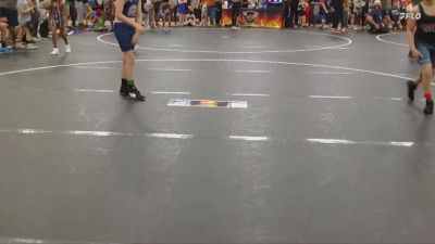 105 lbs Round 1 - Everett Finn, Grizzlies Wrestling Club vs Jadan Pagan, Mighty Warriors Wrestling Acad