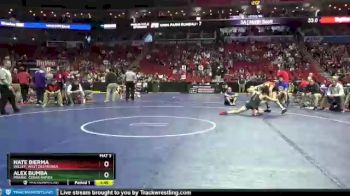 3 lbs Cons. Round 2 - Nate Bierma, Valley, West Des Moines vs Alex Bumba, Prairie, Cedar Rapids