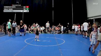 48 lbs Round 2 (4 Team) - Knox Larocco, Upstate Uprising vs Connor Yuhas, The Outsiders