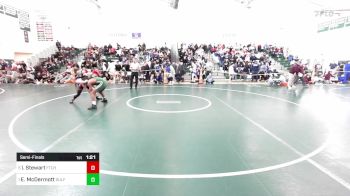 144 lbs Semifinal - Lance Stewart, Fitch vs Elijah McDermott, Guilford