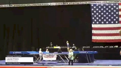 Lauren Primm - Individual Trampoline, Aspire Gymnastics - 2021 USA Gymnastics Championships