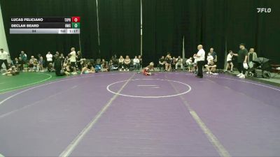 84 lbs Round 5 (6 Team) - Lucas Feliciano, Terps Xpress vs Declan Beard, Reaper WC