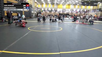 157 lbs Cons. Round 1 - Cael Stiffler, Linn-Mar Wrestling Club vs Keagan Schultz, Iowa