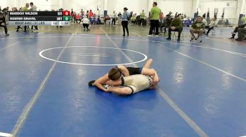 81 lbs Final - Maddox Wilson, Refinery WC vs Hunter Gravel, Smittys Wrestling Barn