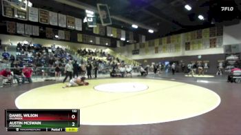 132 lbs Cons. Round 4 - Austin Mcswain, Etiwanda vs Daniel Wilson, Fallbrook