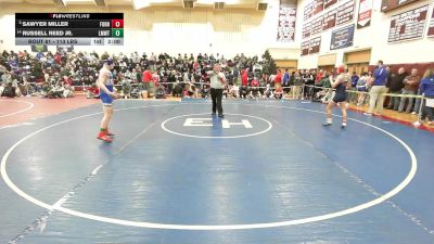 113 lbs Round Of 16 - Sawyer Miller, Foran vs Russell Reed Jr., Lyman Mem/Windham Tech