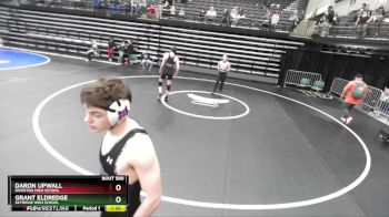 141 lbs Quarterfinal - Daron Upwall, Riverton High School vs Grant Eldredge, Skyridge High School