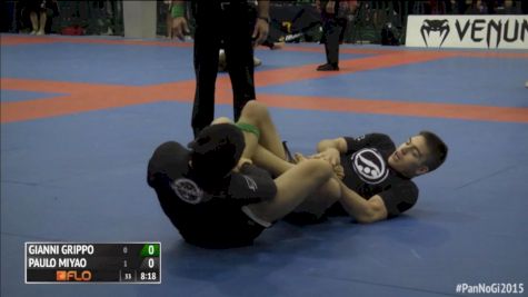 Gianni Grippo vs Paulo Miyao 2015 IBJJF Pan NoGi Final