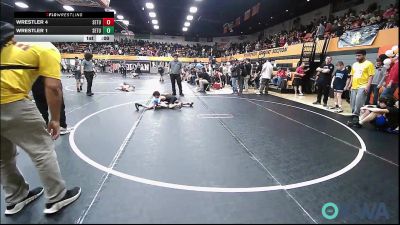 64 lbs Consi Of 8 #2 - Jeremiah Wise, Clinton Youth Wrestling vs Aiden Dunsworth, Smith Wrestling Academy