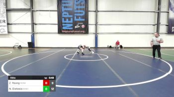 70 lbs Rr Rnd 3 - Zayne Young, SVRWC Red vs Nico Distasio, Demolition Elite