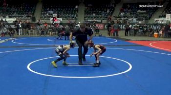 46 lbs Consolation - Aidyn Bryant, Purler Wrestling Academy vs Brooks Blevins, Triumph