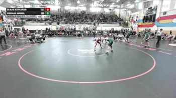 150 lbs Semis & 3rd Wb (16 Team) - Blake Edwards, Thunder Basin High School vs Keenan Hamel, Green River