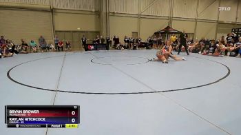 140 lbs 4th Wrestleback (16 Team) - Brynn Brower, Michigan Red vs Kaylan Hitchcock, Kansas