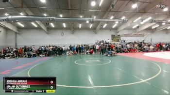 165 lbs Cons. Round 2 - Isaiah Gutierrez, Alameda International vs Joshua Abram, Severance High School