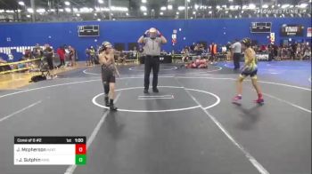 73 lbs Consi Of 8 #2 - Jonah Mcpherson, Hartland Wrestling Club vs Jacob Sutphin, King Select