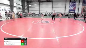 70 lbs Rr Rnd 2 - Braidyn Taby, Rampage vs Adam Hagenbuch, Scorpions