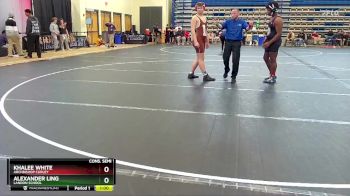 190 lbs Cons. Semi - Alexander Ling, Landon School vs Khalee White, Archbishop Curley