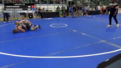 157 lbs Semis - Jaimon Mogard, Moen Wrestling Academy vs Matthew Crimmins, BTWC