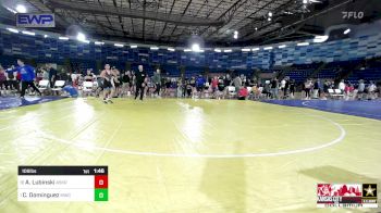 106 lbs Round Of 16 - August Lubinski, Askren Wrestling Academy vs Cruzer Dominguez, MWC Wrestling Academy, NE