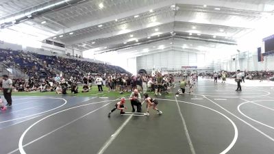 49 lbs Quarterfinal - Jameson Baumgardner, El Paso Texas WC vs Hailey Ramirez, California Grapplers
