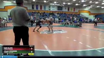184 lbs Champ. Round 1 - Sam Slate, Ferrum College vs Colin Honderd, Cornell College