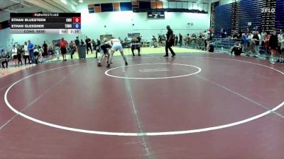 138 lbs Cons. Semi - Ethan Bluesteen, Crown Wrestling Club vs Ethan Glessner, Tech Squad Wrestling Club