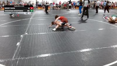 115 lbs Round 3 - Brody Davis, Ironclad Wrestling vs Sebastian Stsiapanau, Roundtree Wreslting Academy