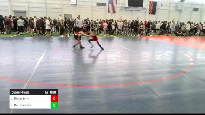 70 lbs Quarterfinal - Jesse Slade Jr, No Team vs Logan Ramirez, Riverside Rascals