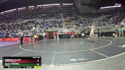 190 lbs Quarterfinal - Elias Cressell, Wabash vs Jerimiah Ullom, Monroe Central