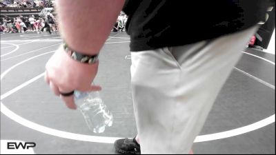 52 lbs Quarterfinal - Logan Snyder, Hennessey Takedown Club vs Ryatt Luchsinger, Lexington Wrestling Club