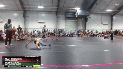 62 lbs 3rd Place Match - Adam Rasmussen, Backyard Brawlers vs Jalen Caldwell, Slate Wrestling Academy