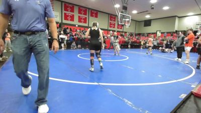 138 lbs Semifinal - Lilly Faglie, Hulbert High School vs Payton Patrick, Coweta