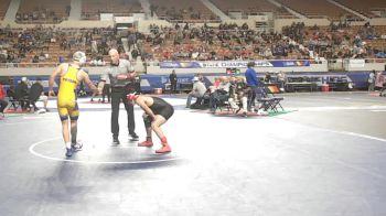 140-D4 Champ. Round 1 - Eliel Bonilla, Bisbee High School vs Gage Palace, Payson High School