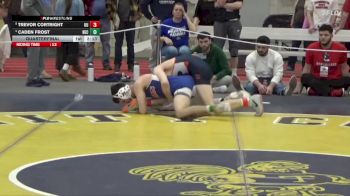 133 lbs Quarterfinal - Trevor Cortright, Utica vs Caden Frost, New England College