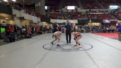 102 lbs Cons. Round 2 - Ben Lillis, Darkhorse Wrestling Club vs Kahle Hill, Corvallis Wrestling Club