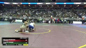 Cons. Round 1 - Dakota Spann, Wayne vs Nolan Moorman, Northwest