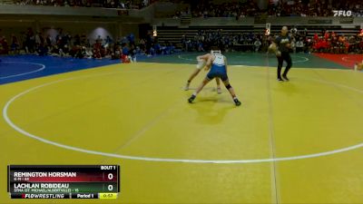 130 lbs Semis (4 Team) - Remington Horsman, K-M vs Lachlan Robideau, STMA (St. Michael/Albertville)