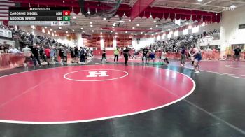 235 lbs Final - Caroline Biegel, Cordoba Trained vs Addison Speth, Streaks Wrestling Club