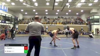 285 lbs Final - Hayden Copass, Purdue vs Grady Griess, Navy