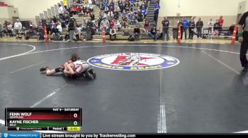 65 lbs Champ. Round 1 - Fenn Wolf, Grapplers vs Kayne Fischer, BOLD