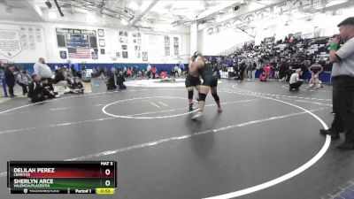 235 lbs Cons. Round 4 - Sherlyn Arce, Valencia/Placentia vs Delilah Perez, Cerritos