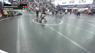62-67 lbs Round 3 - Kassidy Tran, Reign WC vs Giselle N Marie Soto, Savage House